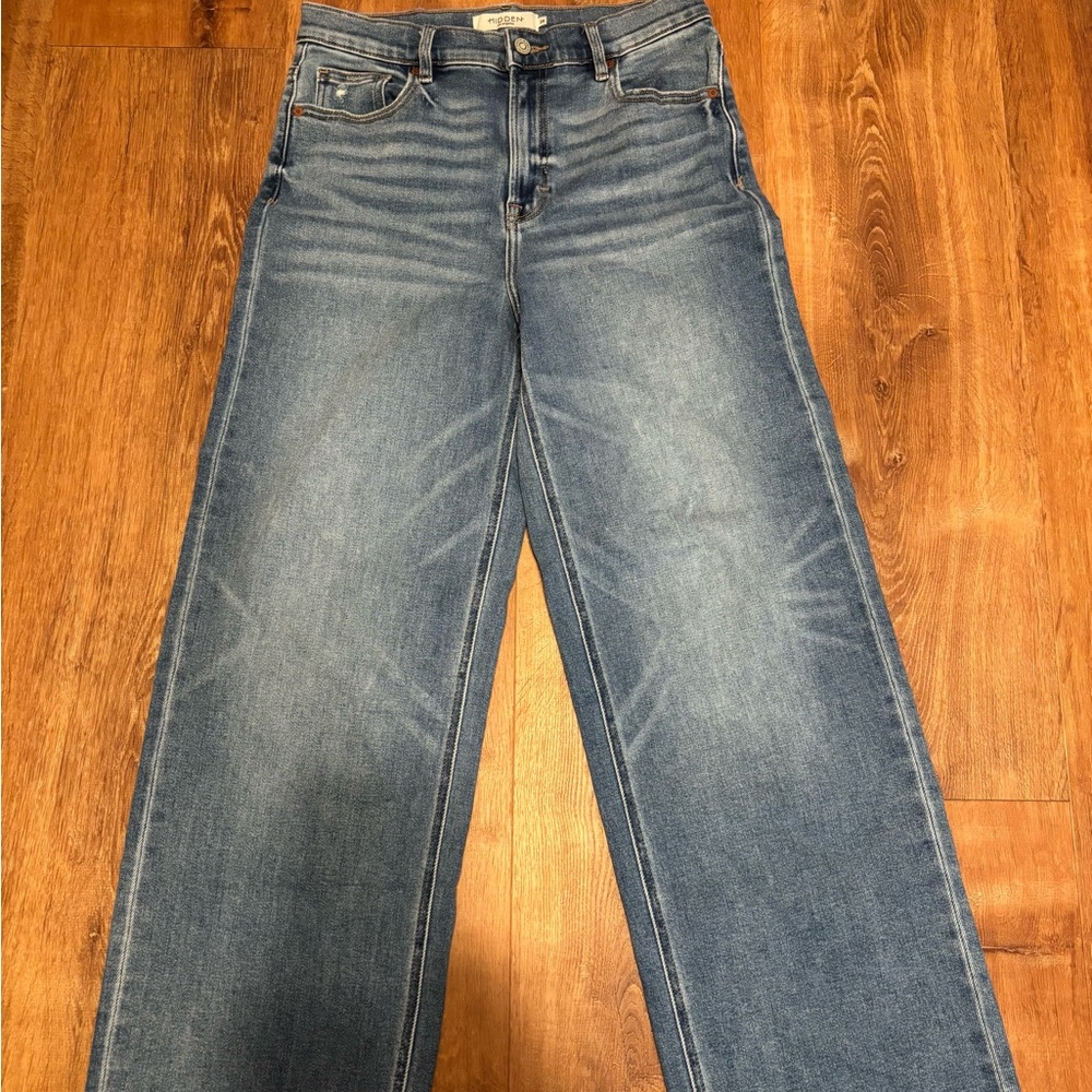 Stylish Blue Flare Women's Jeans